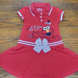 Sesame Street Vibrant Red Elmo Dress